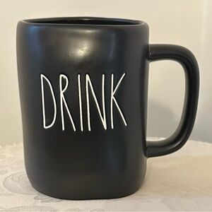 Black ‘Drink’ Rae Dunn Mug